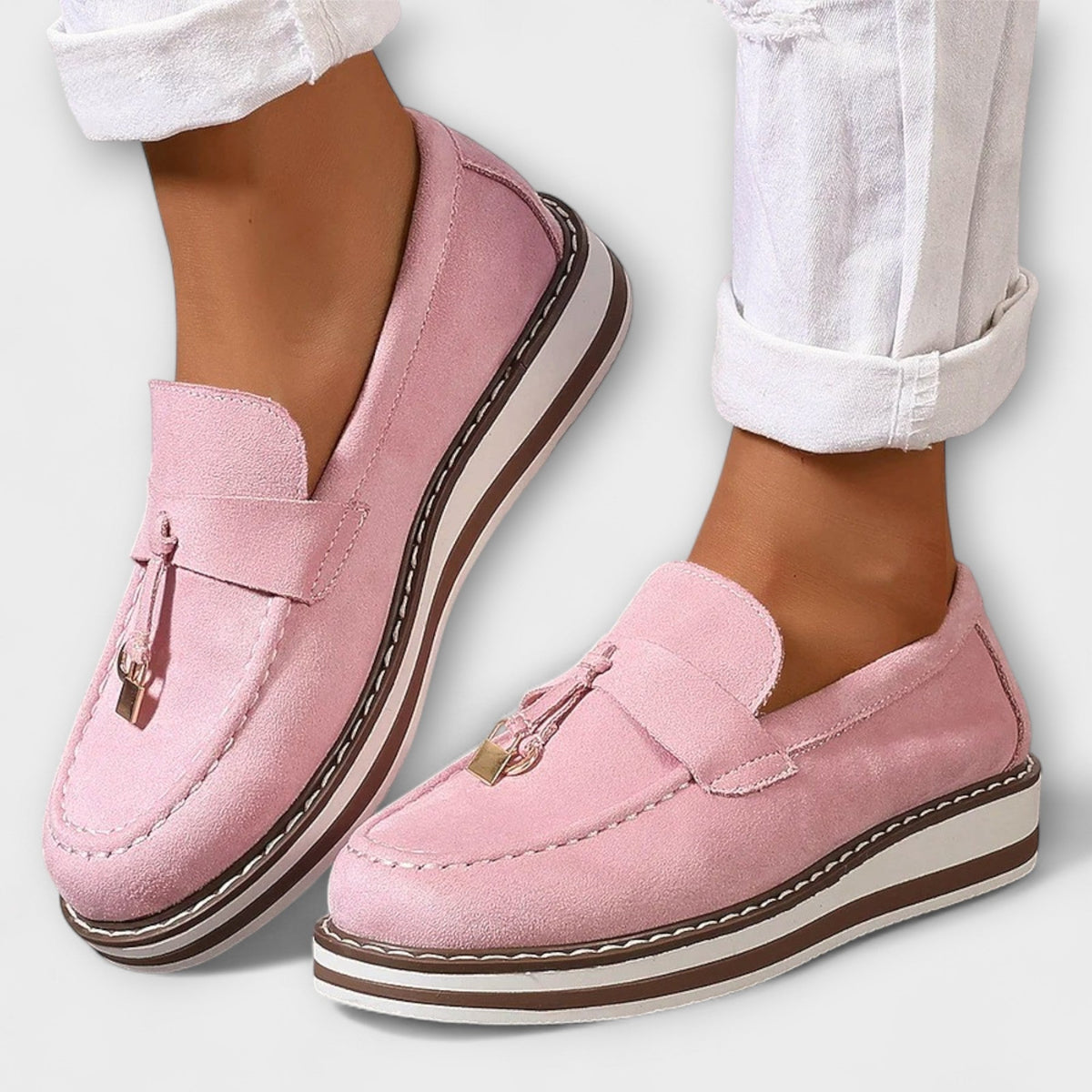 LUISA | Chaussures décontractées à bout rond, au style moderne et au confort quotidien