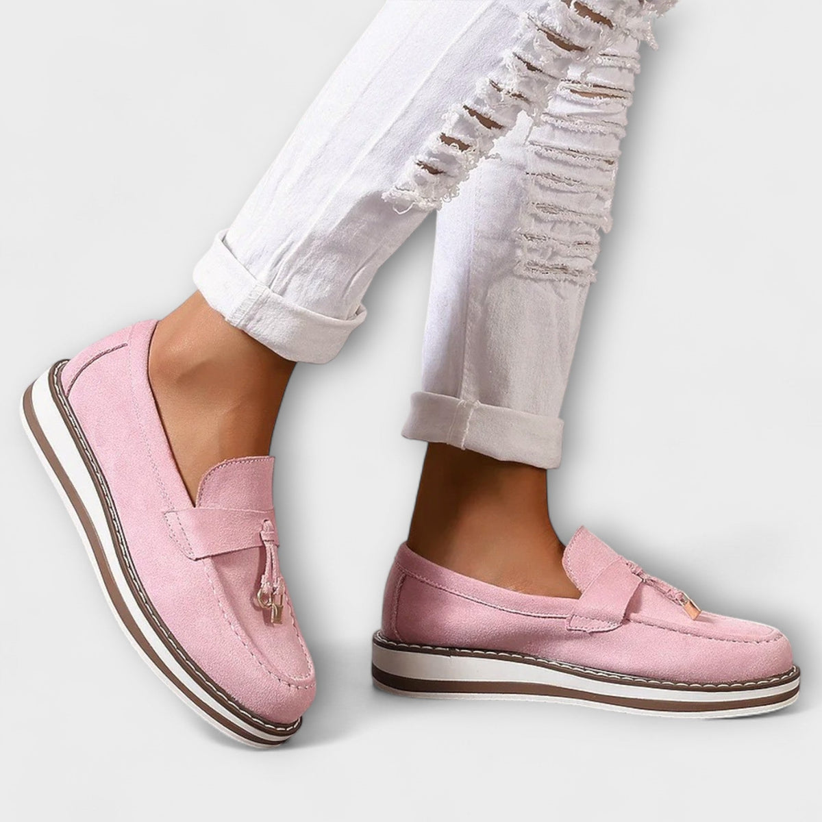 LUISA | Chaussures décontractées à bout rond, au style moderne et au confort quotidien