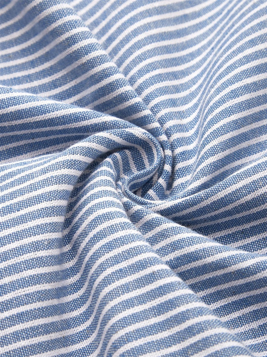 Brienne | Robe Midi Rayée