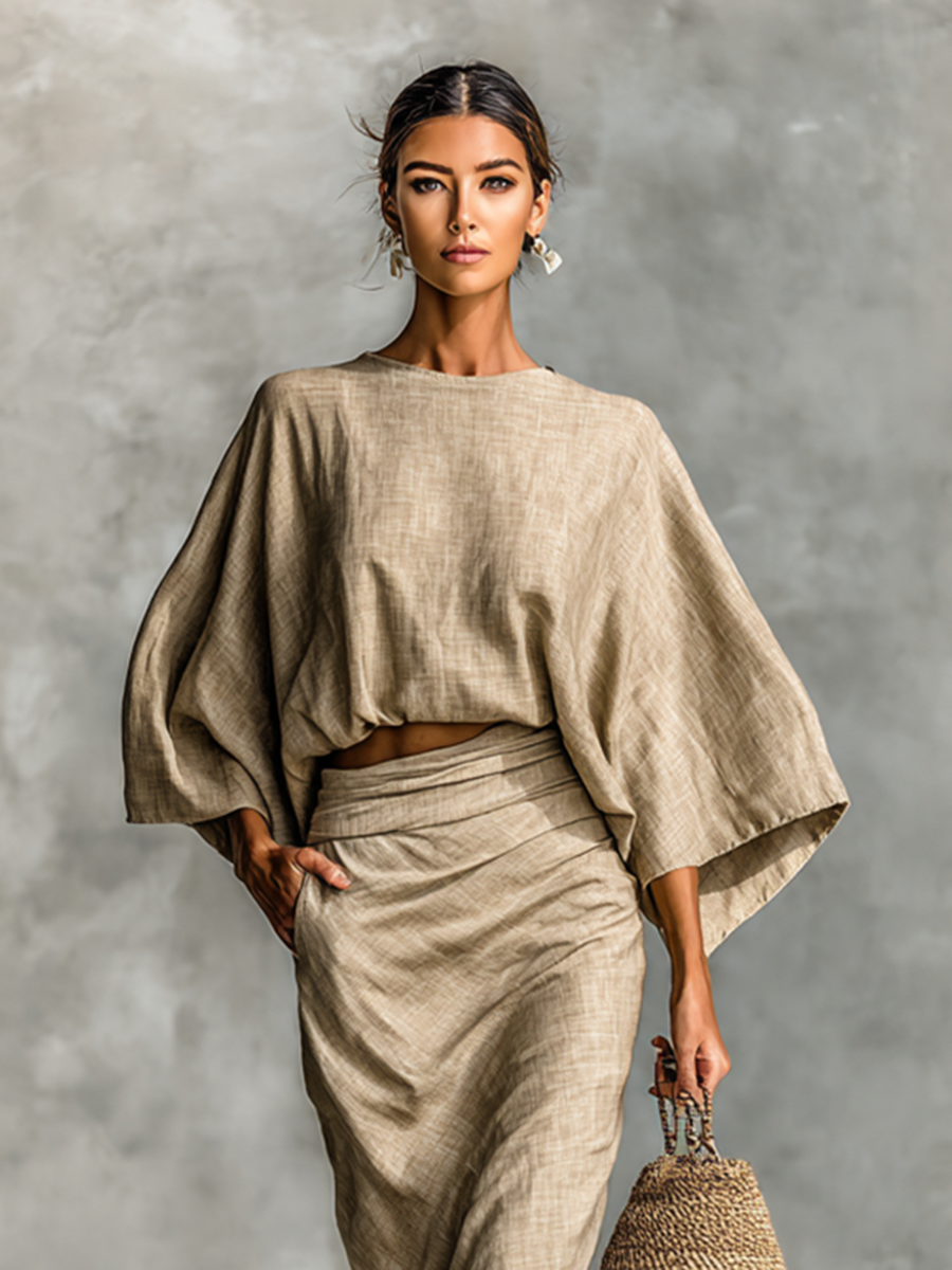 Ensemble en Coton et Lin