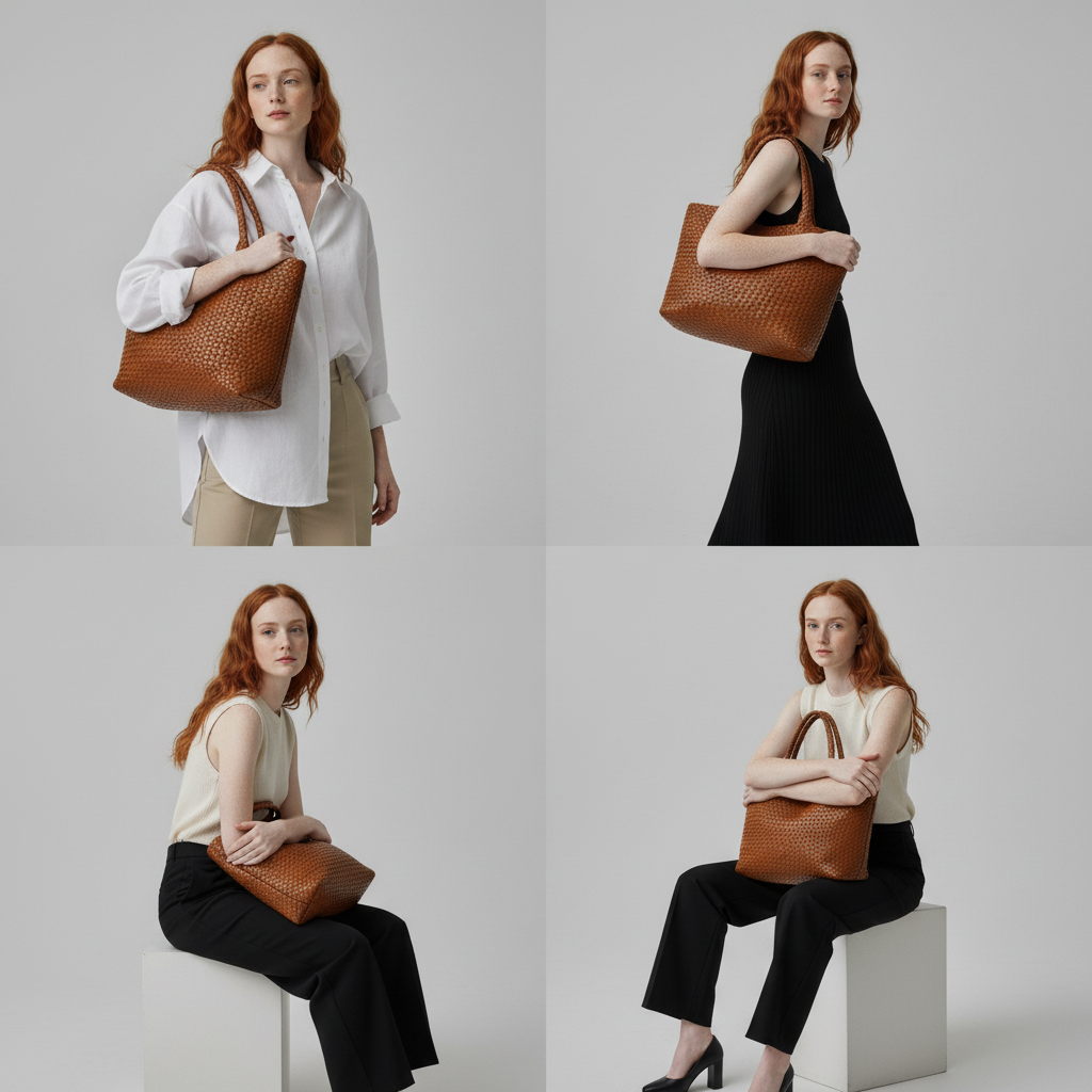 Heritage™ | Sac fourre-tout en cuir fait main Lana