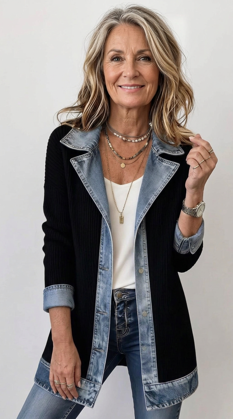 Margaret | Veste en Jean Mixte