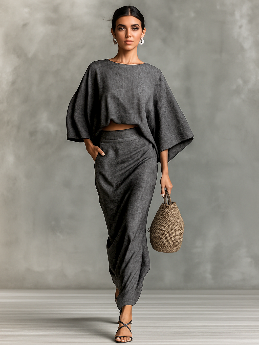 Ensemble en Coton et Lin