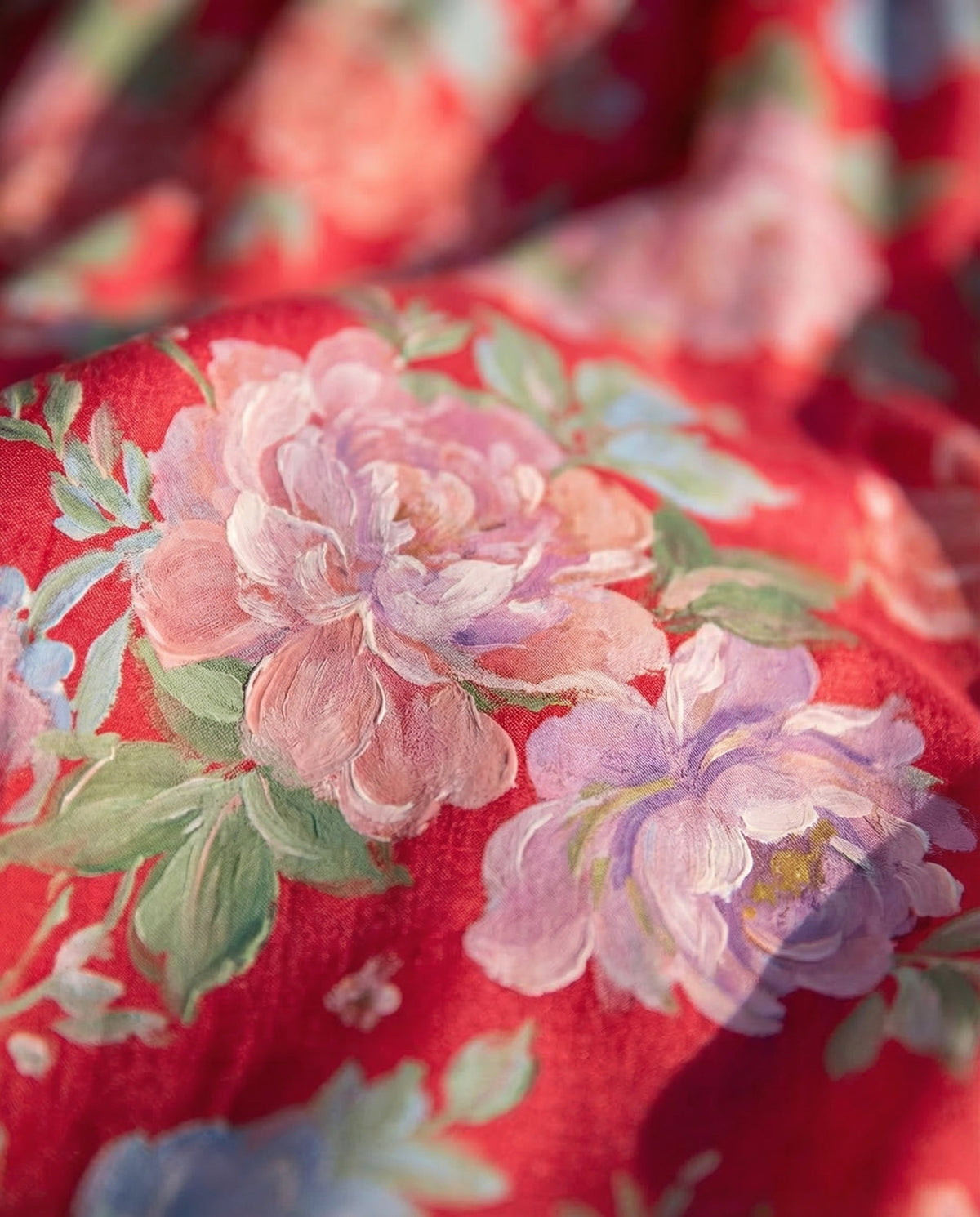 Minelda | Robe V en Fleurs Élégante