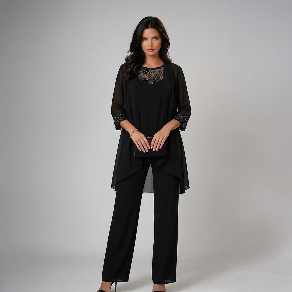 Iva™ | Élégant Ensemble de Trois Pièces