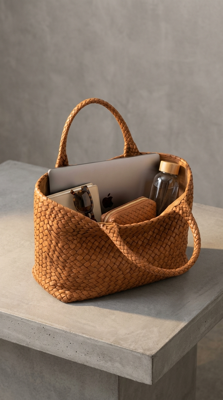 Heritage™ | Sac fourre-tout en cuir fait main Lana