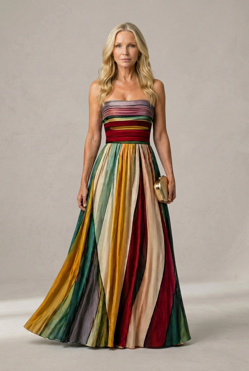 Sofía | Robe A-Line Sans Bretelles