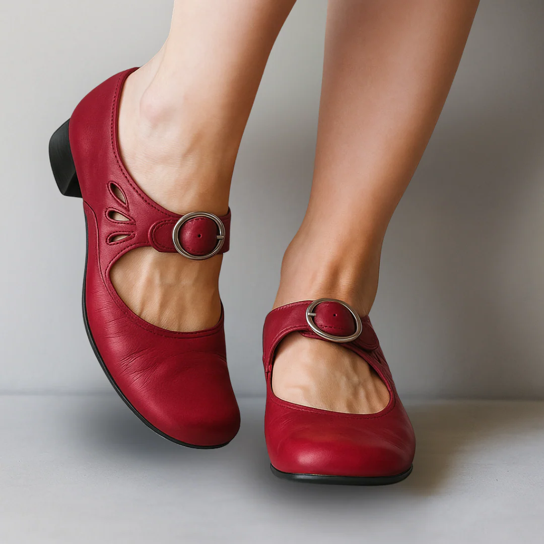 Giovanna® | Mocassins orthopédiques en cuir ⏐ Édition premium