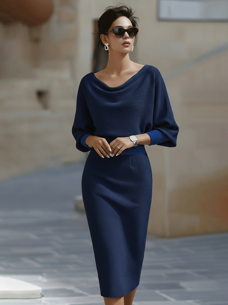 Lydia | Robe Midi Élégante pour Tous les Jours