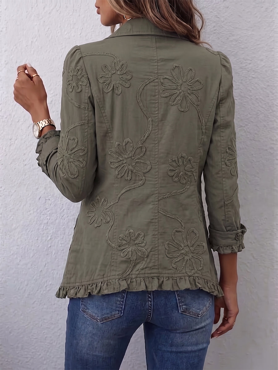 Ascensión | Veste Brodée Volant
