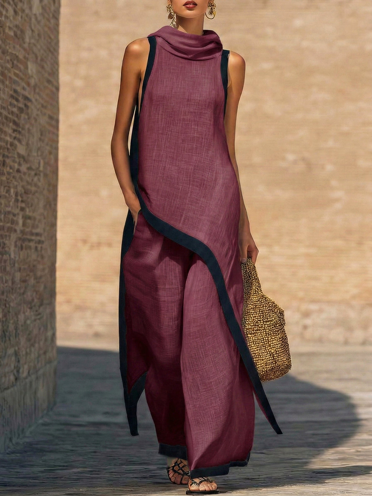 Robe Ana - Texture confortable conçue pour éviter les irritations