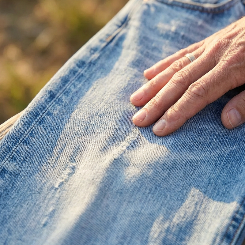 Danice | Jeans à jambe droite à coupe courte